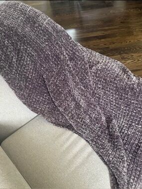 Pottery Barn Plush Chenille Throw